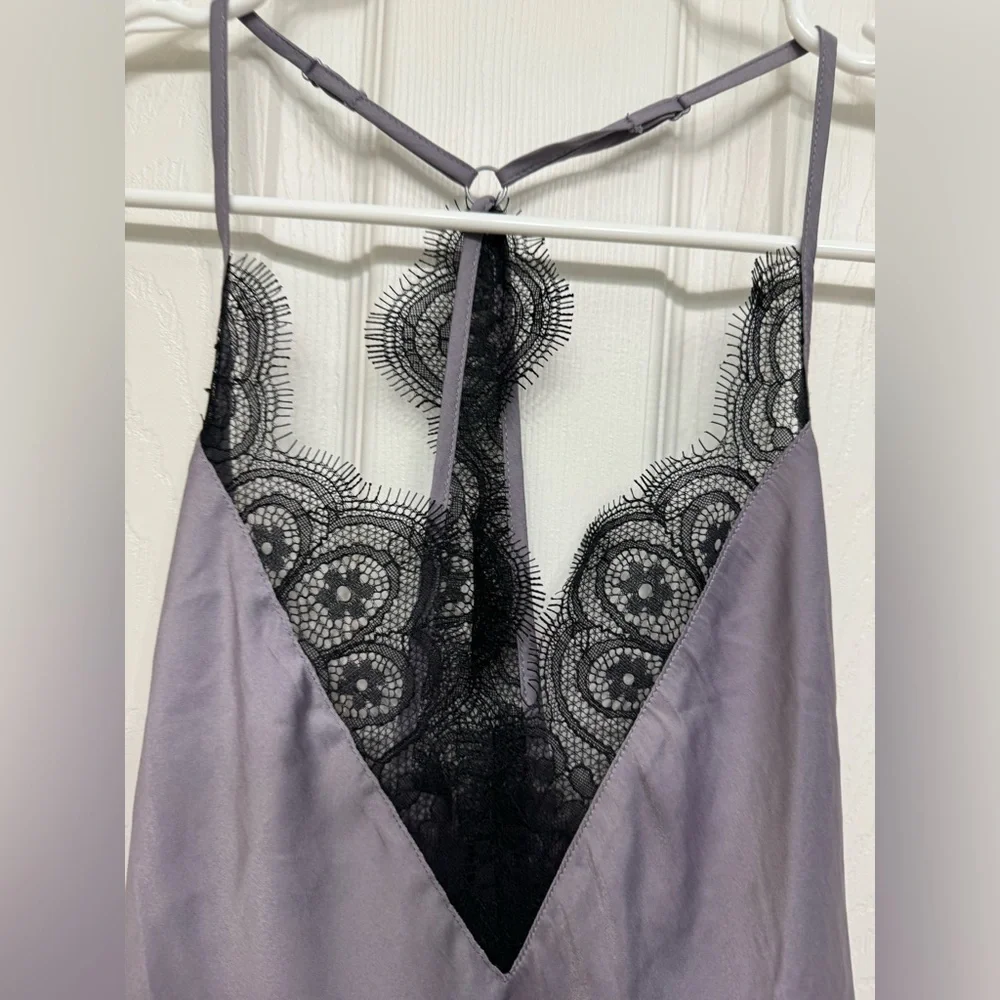 Free People Starlight Camisole Cami Misty Plum L - Picture 5 of 9